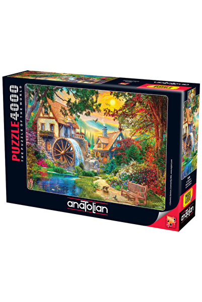 Anatolian Puzzle 4000 Piece Jigsaw Puzzle - Water Mill 5208