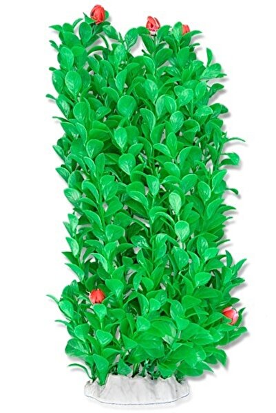 HAPPET Planta Artificiala Pentru Acvariu, 40 cm, Verde, 4F30