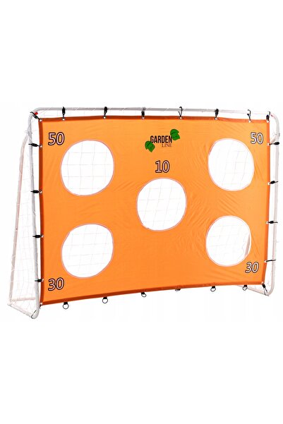 Other Large metal soccer training goal with net and target mat 213x152