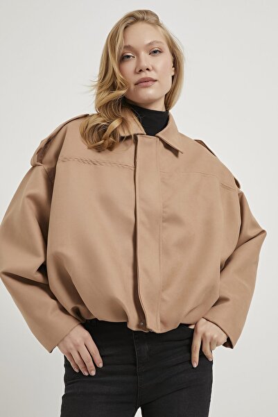 Arma Life ARMALİFE 1021 БОМБЕР ЯКЕТА ЗА ЖЕНИ С ВЪНШЕН ВИД НА СУЕД