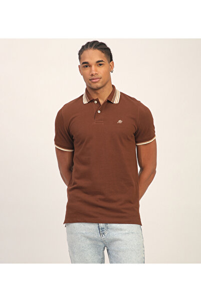 Aeropostale Brown Men's Aero Polo T-Shirt