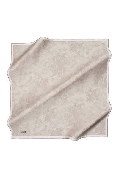 Aker Κασκόλ Sura από καθαρό μετάξι με σχέδιο σύννεφο