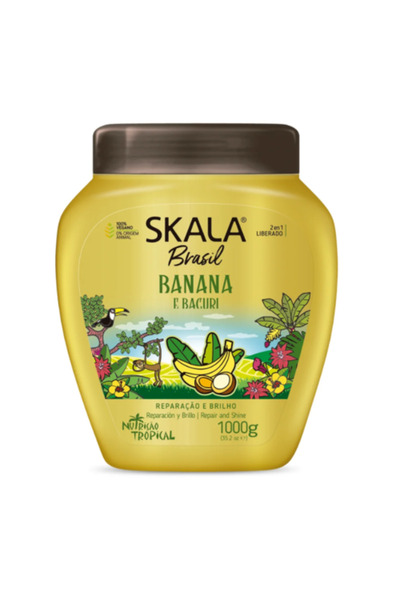 SKALA EXPERT كريم سكالا بالموز – ترميم الشعر الكيرلي والمموج بتركيبة نباتية