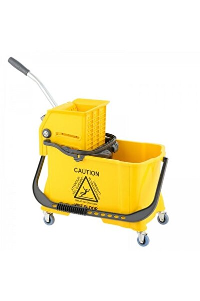 DacEnergy Cleaning trolley, durable plastic, double capacity, 10 and 24 l, pr...