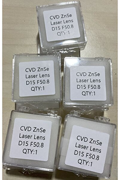 15mm D15 F50.8 ZnSe CVD Lazer Odaklı Lensler