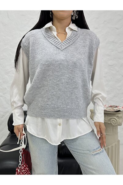 DİMA FASHİON Knitted Knitted Sweater