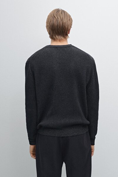 Massimo Dutti Yün karışımlı bisiklet yaka kazak