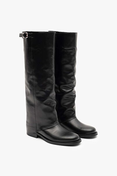 Louis Cardy Vestro Black Leather Women's Boots