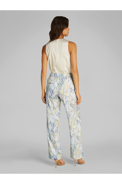 Calvin Klein Women Floral Tie Dye / Tofu Drapey Satin Pyjama Pants
