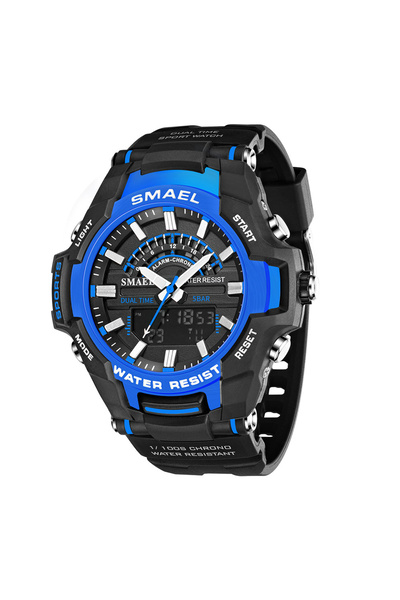 SMAEL Men's Wristwatch Military Casual Sport Army Style Waterproof and Shockproof