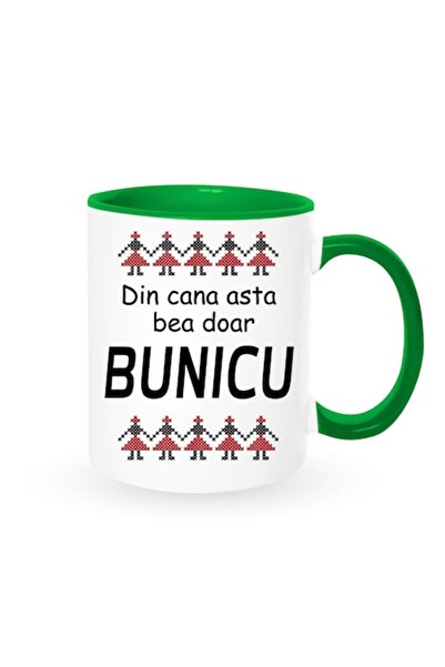 OEM Cană personalizată cu mesajul: „Din această cană bea doar bunicul”, Betap...