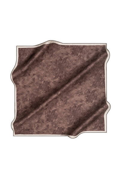 Aker Eșarfă Sura din mătase pură cu model nor