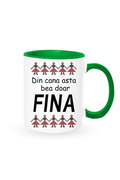 OEM Cană personalizată cu mesajul: „Doar Nașa bea din această cană”, Betaprin...