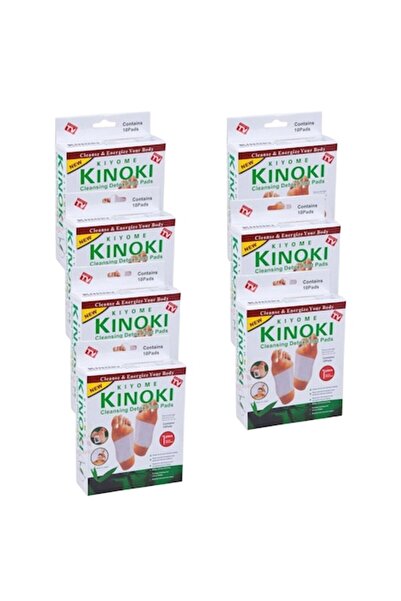 Kinoki Plasturi detoxifianți pentru picioare – Kiyome Kinoki, 70 bucăți – det...