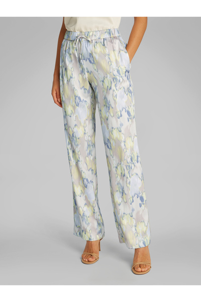 Calvin Klein Women Floral Tie Dye / Tofu Drapey Satin Pyjama Pants