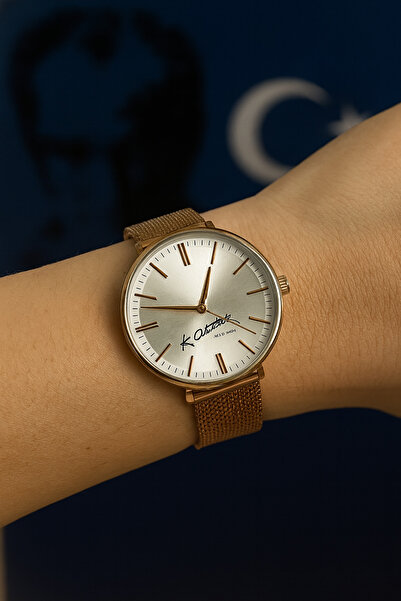 G Sport POLO Mustafa Kemal Atatürk Straw Cord Women's Wristwatch (Adjustable Cord for Wrist)