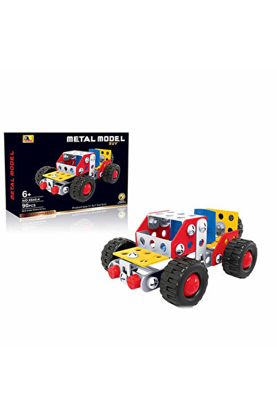 OEM Metal Construction Game Car 90 pieces