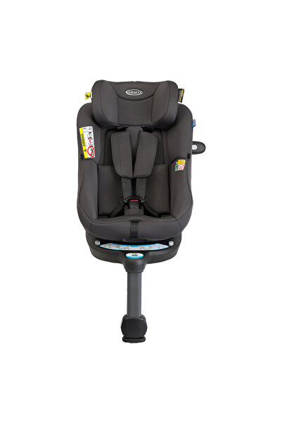 Graco Turn2Me 360° DLX Iron car seat, 40-105 cm, R129 certified and ADAC tested