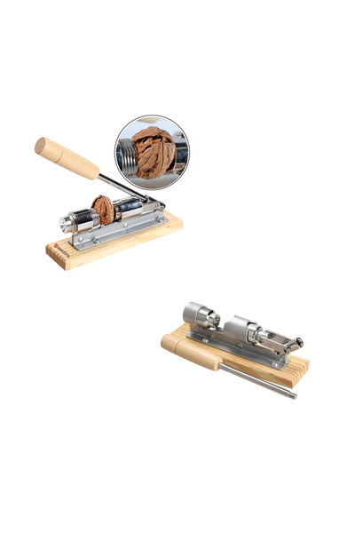 awwaline Manual Cracker for Nuts and Hazelnuts, awwaline, steel and wood material