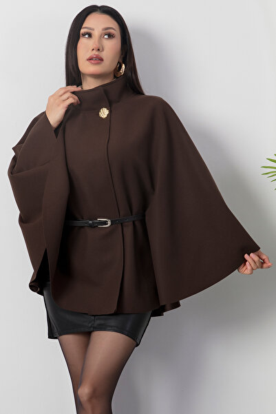 PULLIMM Kemerli Düğmeli Panço DKS1338