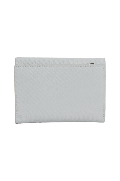 Calvin Klein Women Mirage Gray Small Trifold Wallet