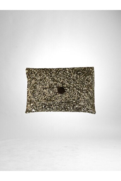 KumaşEvi Glitter Mini Card Holder Wallet – Money Pouch, Card Holder, Snap Fastener Model 10X7 cm