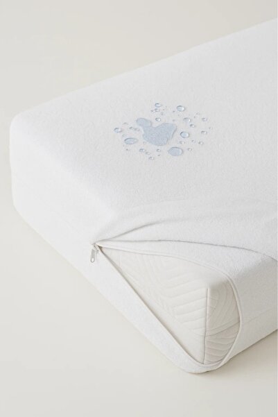 NOR DESIGN Husă de saltea impermeabilă cu fermoar, sigură - Protecție ideală pentru salteaua dumneavoastră 200 x 160 x 20 NOU