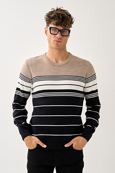 ALEXANDERGARDI Striped Men's Sweater