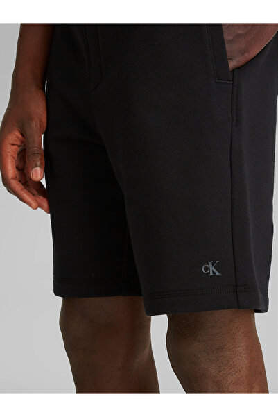 Calvin Klein Men Black Summer Terry Casual Shorts