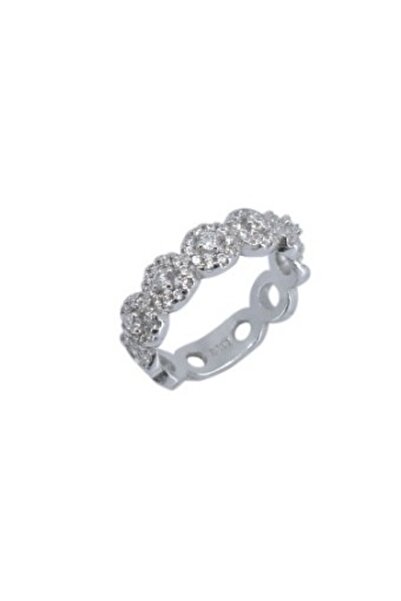 Bibilel Δαχτυλίδι σε στυλ δαχτυλιδιού από ασήμι 925 με κύκλους και πέτρες, μέ...