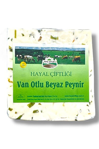 hayal çiftliği Doğal Van Otlu Beyaz Peynir 350 Gr
