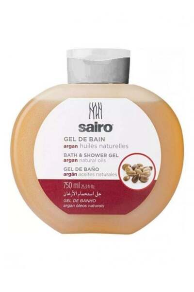 Sairo جل استحمام بزيت الأرغان الطبيعي 750 مل