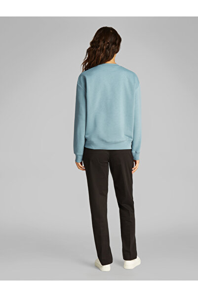 Calvin Klein Women Arona Relaxed Fleece Crew Neck Sweatshirt