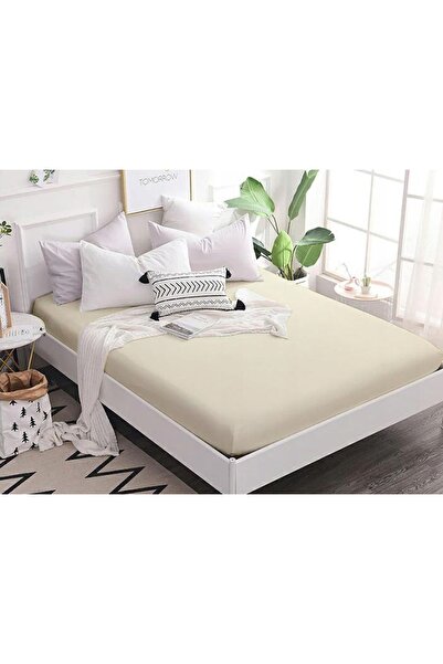 Other JERSEY cotton fitted sheet 90x200 cream