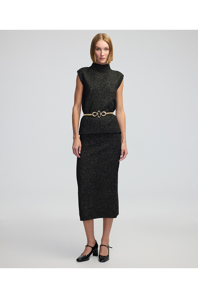 İpekyol Lurex iplikli triko