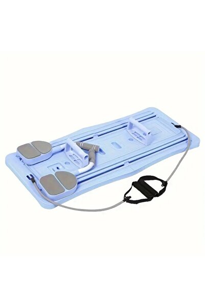 Prime Pilates Tahtası Mavi – 8-in-1 Çok Fonksiyonlu Katlanabilir Reformer Board