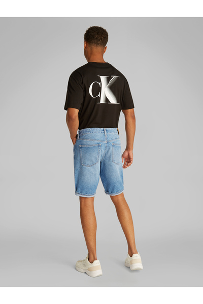 Calvin Klein Men Denim Medium Faded Denim Shorts