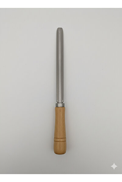 WareHause0 Dolma Kabak Oyacağı, Patlıcan Oyacak Ahşap Saplı Uzun 16x25 Cm