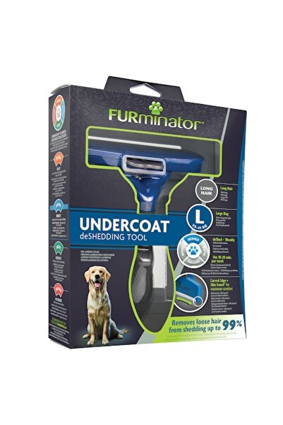 Furminator Brush L for Long-Haired Dogs