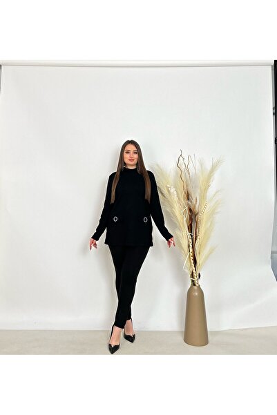 DE WHITES Bluză din șifon asimetrică, imprimată, cu broșă în guler, mărime mare