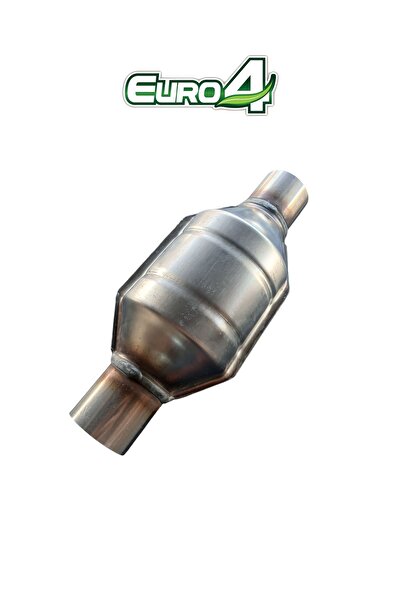 Universal Euro 4 Yuvarlak Katalitik Konvertör Katalizör (1.6 motora kadar uyumlu – muayene garantili)