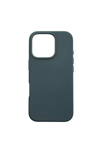 Dviced Husă de protecție pentru iPhone 16 Pro Max, piele, albastră