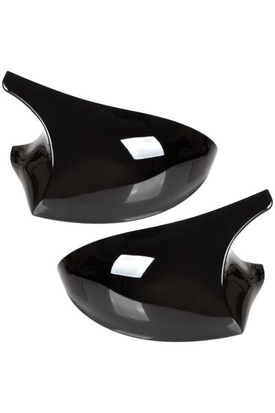 AutoUp Capace Oglinzi Batman BMW Seria 3 E90 E91 E92 E93 2005-2009 Seria 1 E81 E82 E87 E88 2004-2009 Negru