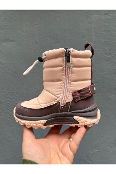 Marco Kids KÜRKLÜ ÇOCUK KAR BOTU, KAYDIRMAZ TABAN, SUYA VE SOĞUĞA DAYANIKLI