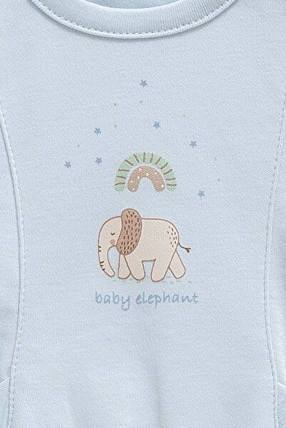 Caramell Good Baby Pocket Detail Top and Bottom Set Blue