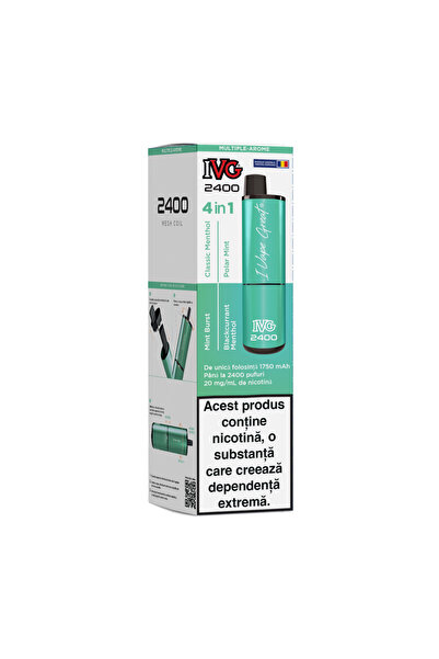 IVG 2400 Edition 4 in 1 multi flavor menthol edition