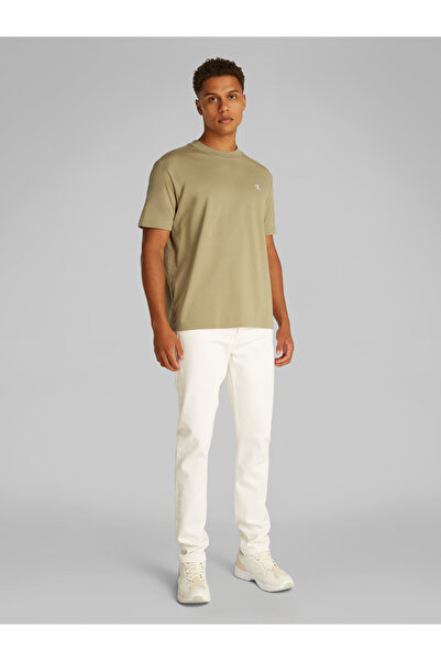 Calvin Klein Men Tree House Serif Monogram Crew Neck T-Shirt