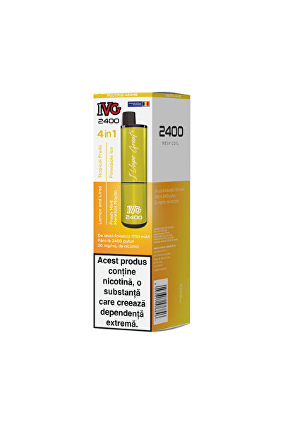 IVG 2400 Edition 4 in 1 multi aroma yellow edition