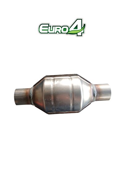 Universal Euro 4 Yuvarlak Katalitik Konvertör Katalizör (1.6 motora kadar uyumlu – muayene garantili)