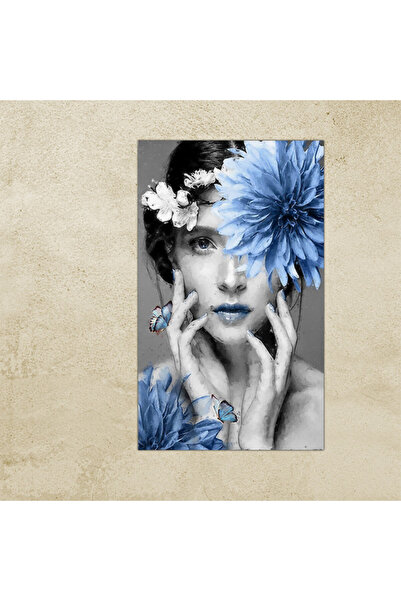 Generic لوحه جداريه كانفس مودرن - رسمة إمرأه - 300938